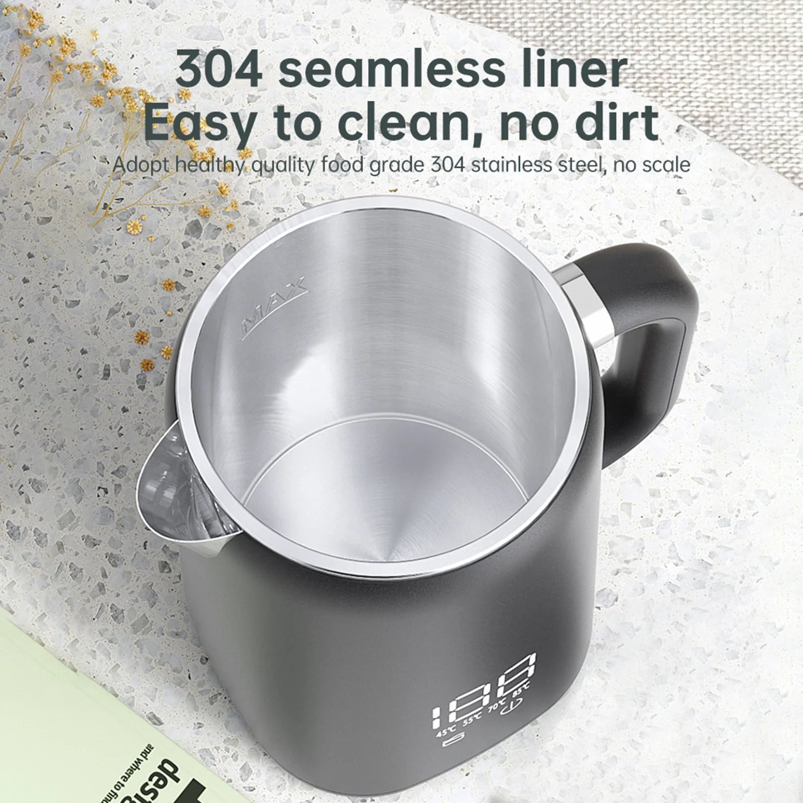 Electric Kettle 1.7L Large Capacity