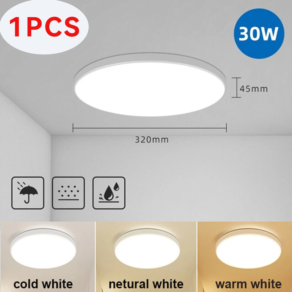 Smart Ceiling Lamp Remote Control Dimmable Living Room LED Chandelier Interior Decor Ceiling Lights For Kitchen Bedroom Lustre