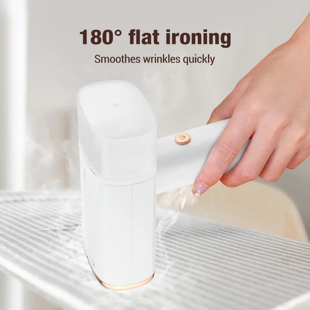 130ml Handheld Garment Steamer – 1000W Fast-Heat Steam Iron for Home & Travel"