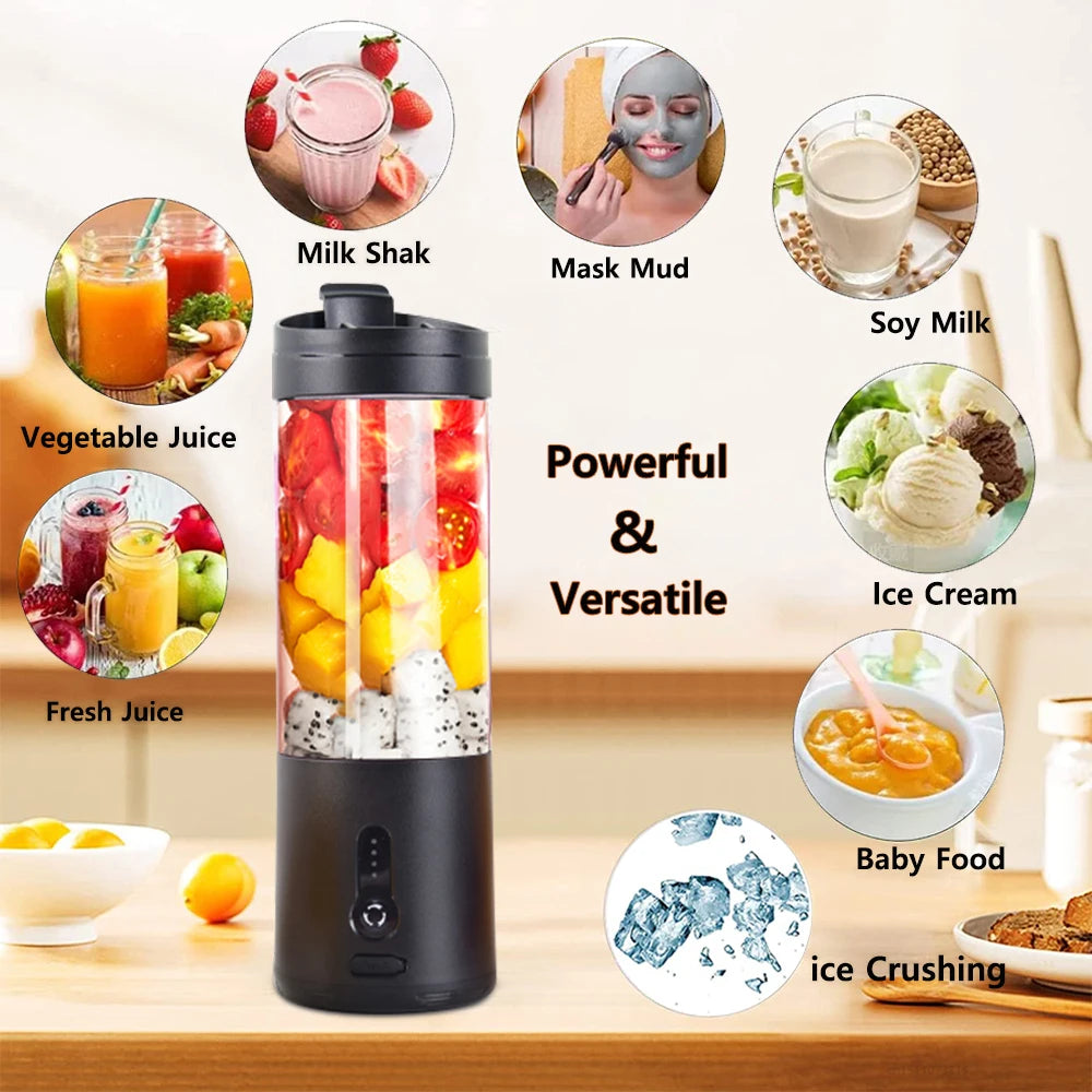 Rechargeable Portable Juicer Mixer