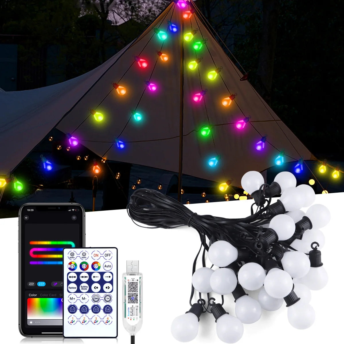 WiFi Smart LED String Lights