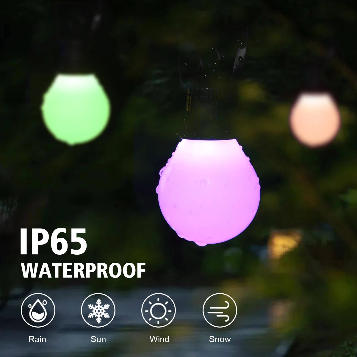 Smart WIFI and Bluetooth G40 LED Bulb