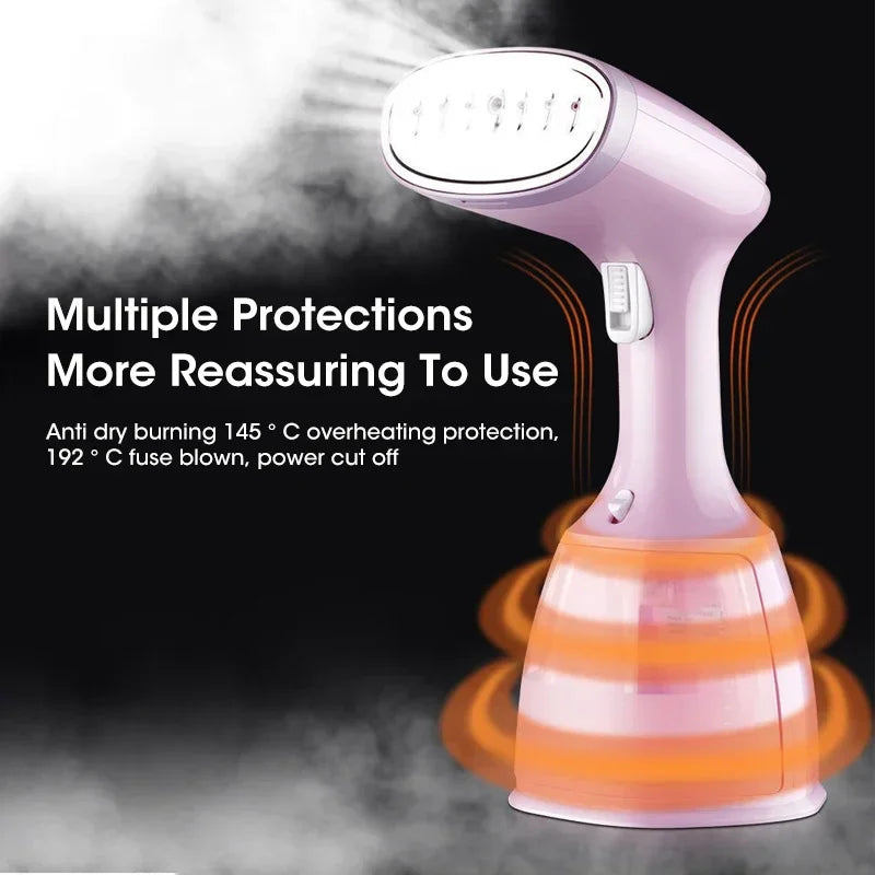 1500W Handheld Garment Steamer – Portable Clothes & Fabric Steam Iron