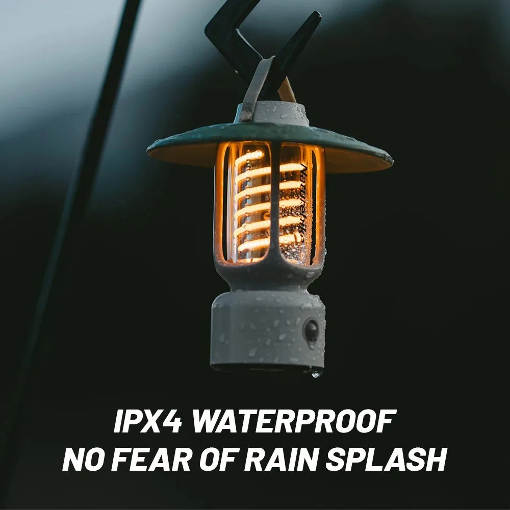 Naturehike Retro Lantern Atmosphere Light Camp Light Outdoor Camping Light Camping Horse Light Charging Tent Light Lighting