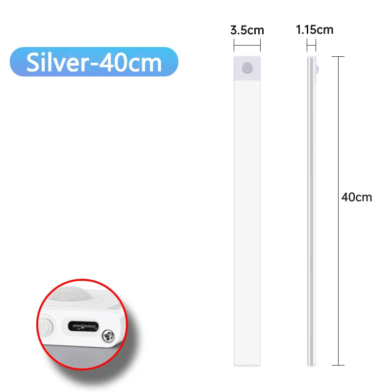 Rechargeable LED Motion Sensor Night Lamp