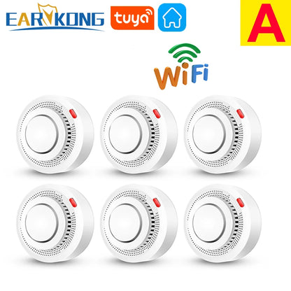 WiFi Smoke Sensor Alarm Fire Protection