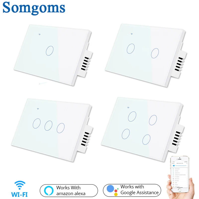 Smart WiFi Touch Light Switch