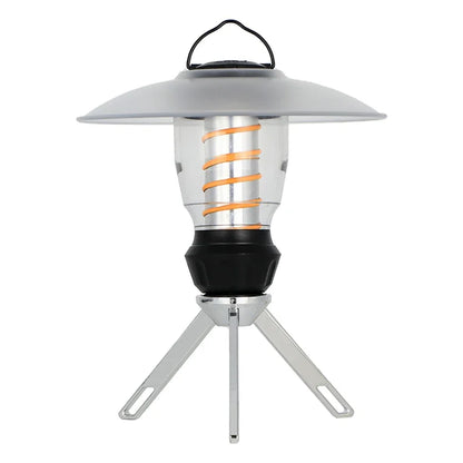 Camping Lantern with Tripod Dimmable Rechargeable LED Camping Tent Light Portable Small Camping Lamp Warm Light Tent Lantern