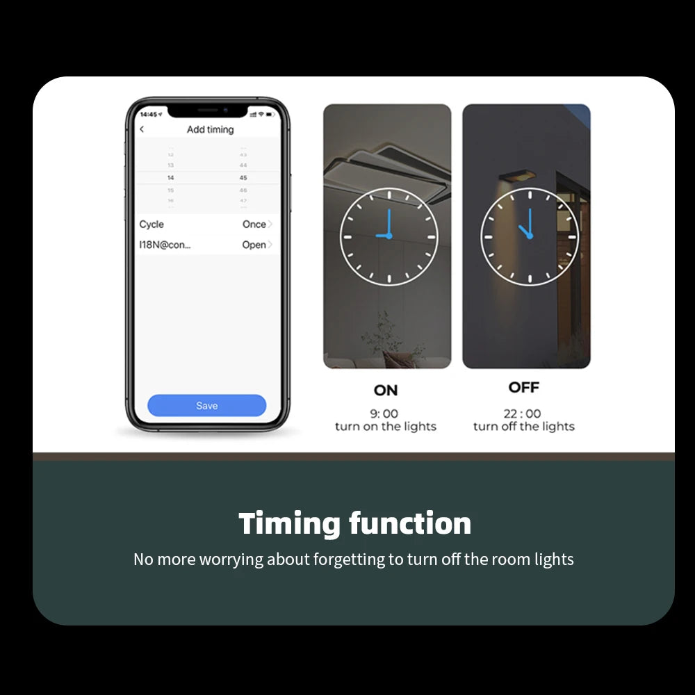 WIFI Smart Touch Light Wall