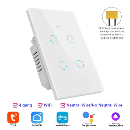 Smart Light Wall Touch Switch US Standard
