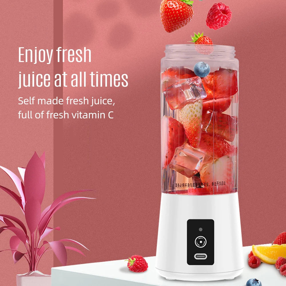 Mini Portable Blender for Smoothies Fresh Juice Fruit