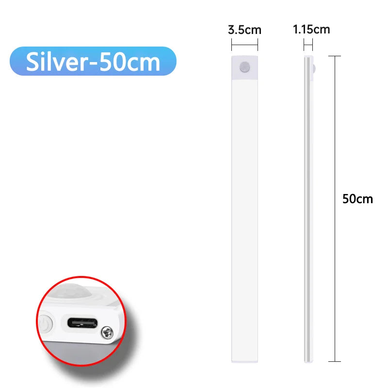 Rechargeable LED Motion Sensor Night Lamp