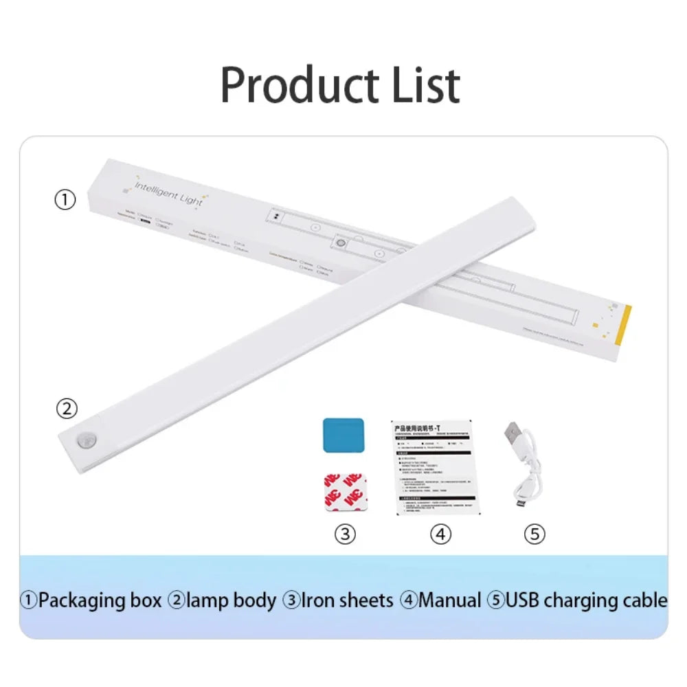 Rechargeable LED Motion Sensor Night Lamp
