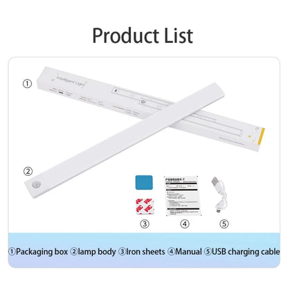 Rechargeable LED Motion Sensor Night Lamp