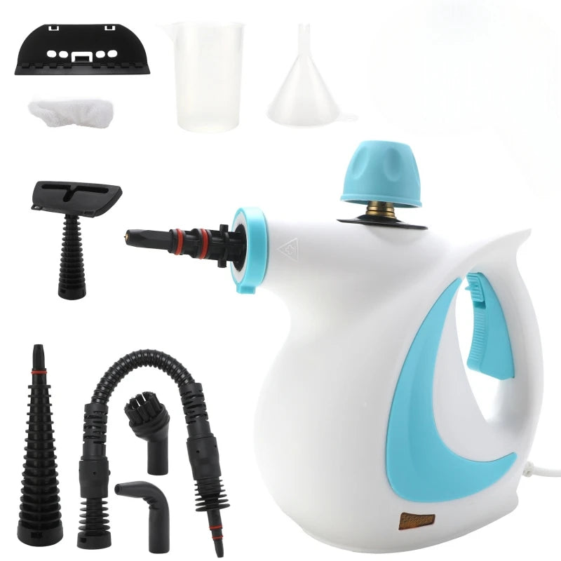 1050W Handheld Steam Cleaner – High Temp &amp; Pressure for Kitchen &amp; AC Cleaning"
