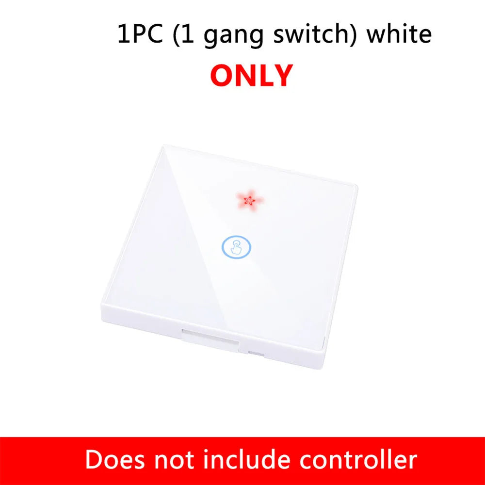 GERMA Smart Touch Light Switch with 433MHz Remote