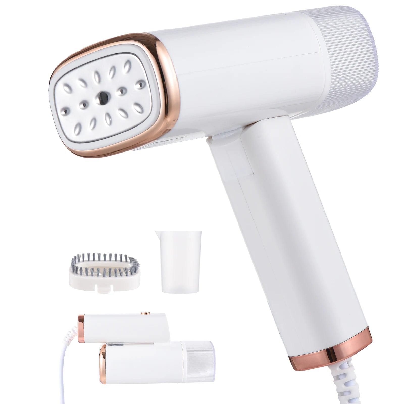1000W Foldable Handheld Garment Steamer – Large 120ml Water Tank for Clothes &amp; Fabrics"