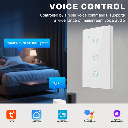 Smart Light Wall Touch Switch US Standard