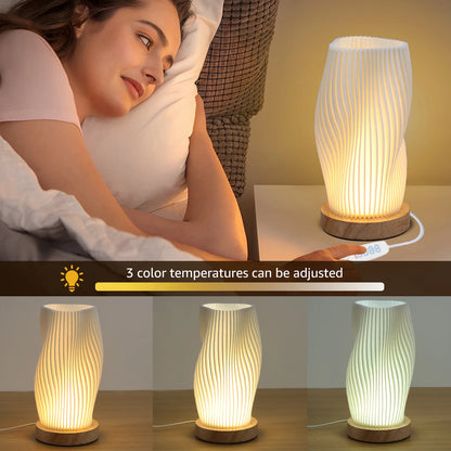 Vintage Boho Table Lamp – Cozy, Warm Lighting for Bedroom, Nightstands &amp; Desk
