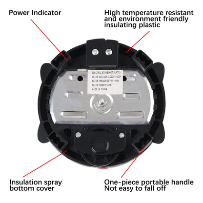 Mini Electric Heater Stove Hot Cooker Plate