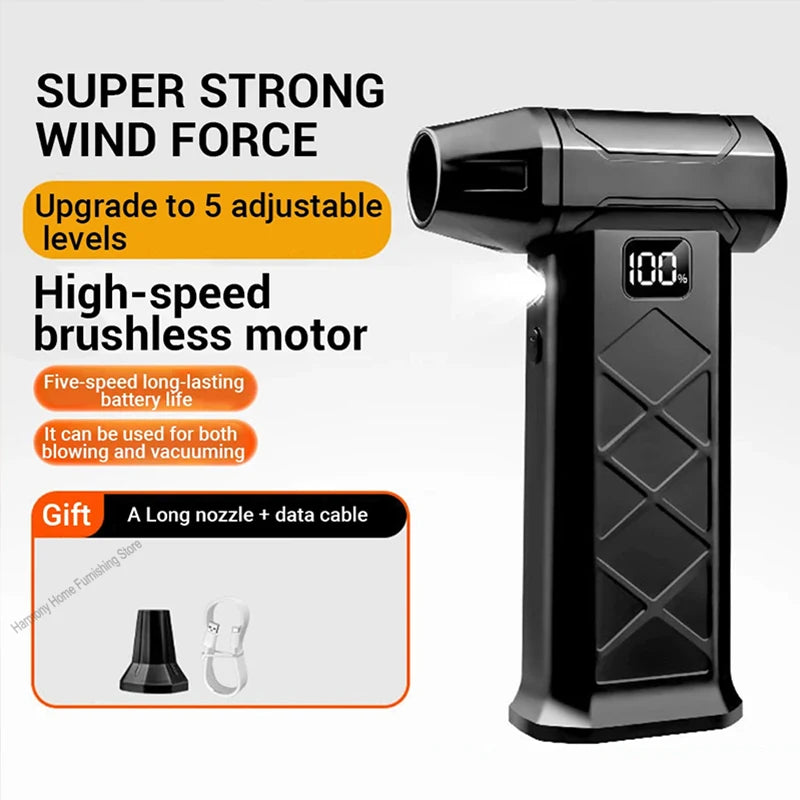 Rechargeable Turbo Fan"
