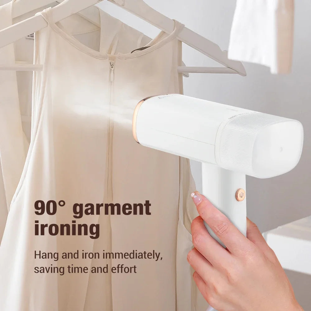 130ml Handheld Garment Steamer – 1000W Fast-Heat Steam Iron for Home &amp; Travel"