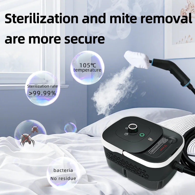 Portable Steam Cleaner for Mattresses – Stain &amp; Wrinkle Removal
