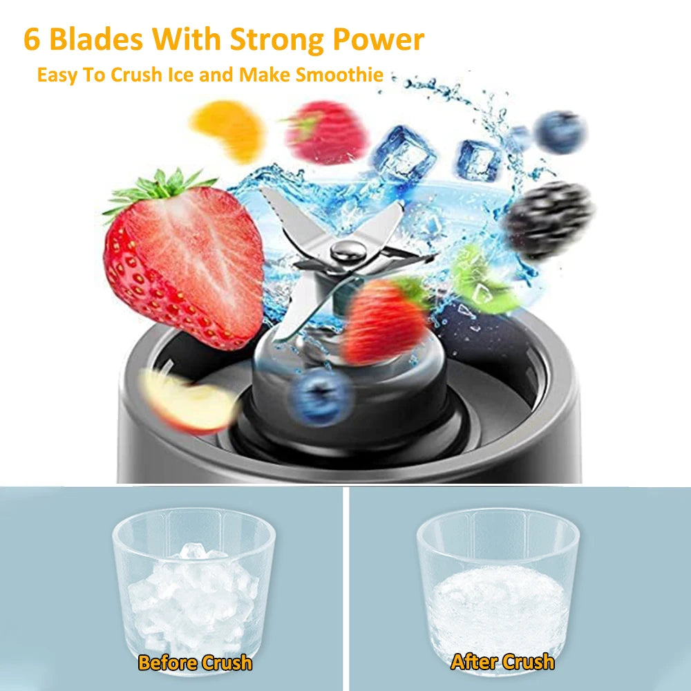 Rechargeable Portable Juicer Mixer
