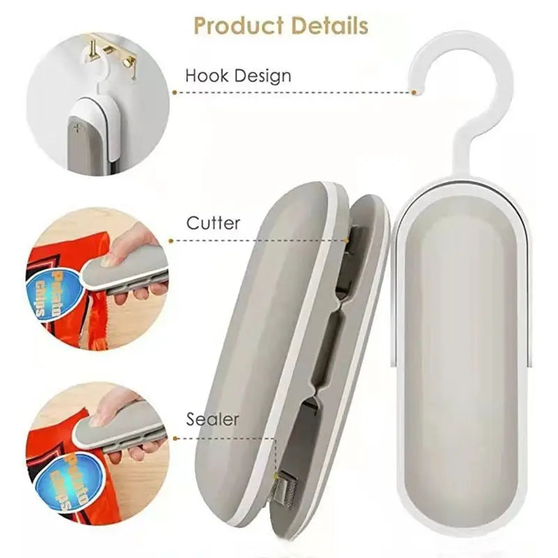 Hand Pressure Heat Sealing Machine Food Fruits Snacks