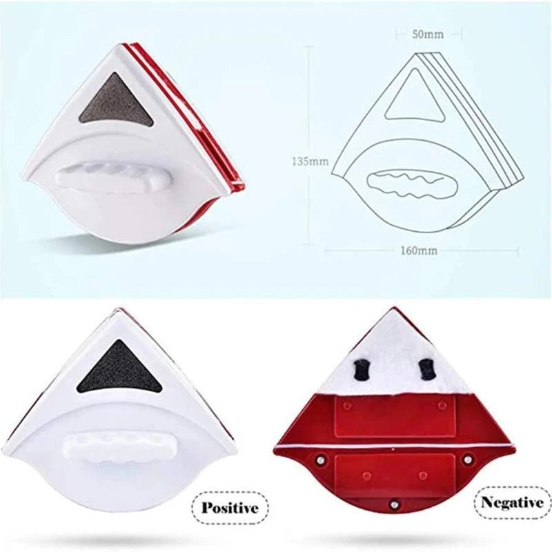 Magnetic Window Cleaner Brush for Washing Windows Wash Home Magnet Household Wiper Cleaner Cleaning Tool Glass Window
