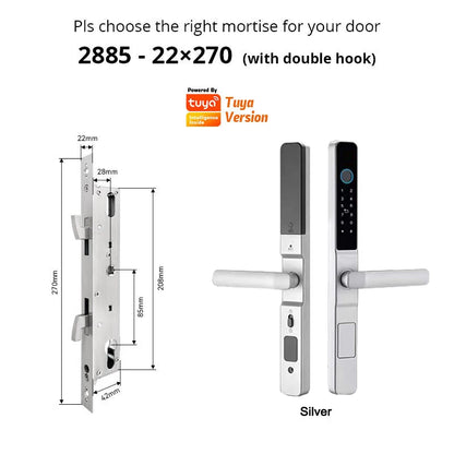 Smart Sliding Door Fingerprint Lock