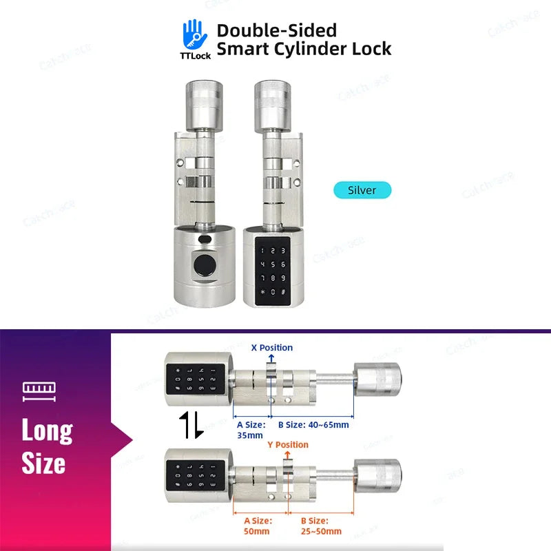 Keyless Euro Cylinder Smart Lock