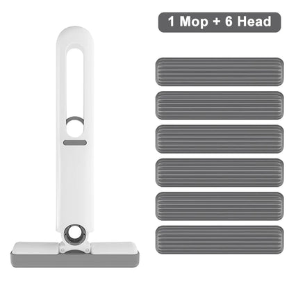 Mini Mop Portable Self-Squeeze Small Mops Self Wringing Mop Strong Absorbent Sponge Mops Desk Window Car Clean Tools