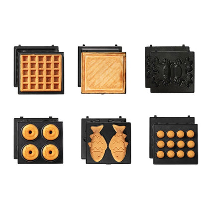 Sandwich Maker &amp; Waffle Plates