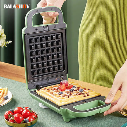 Electric Sandwich Maker &amp;WafflesBreakfast