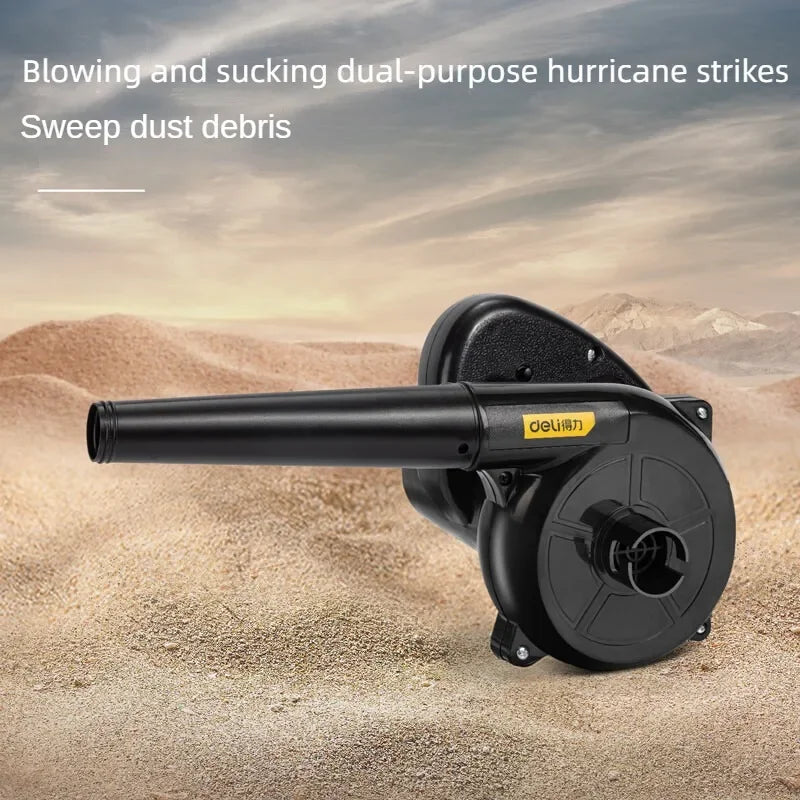 Deli Electric Air Blower – Industrial Dust Cleaner, Blowing &amp; Suction, High-Power Vacuum"