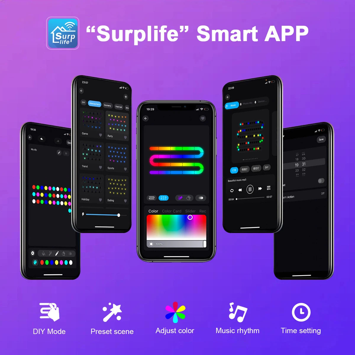 WiFi Smart LED String Lights