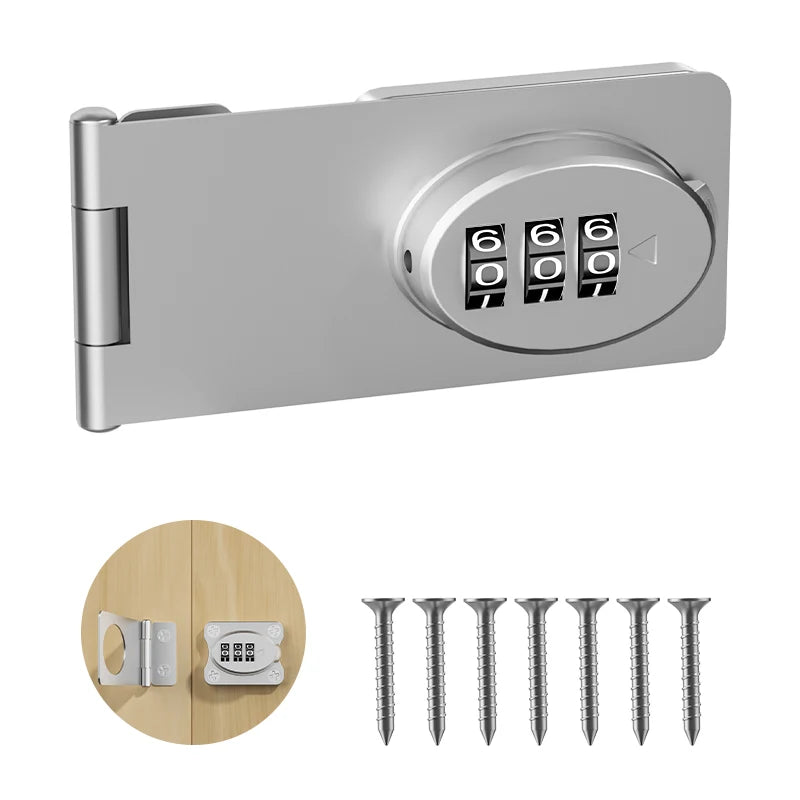 Mechanical Slide Latch Door Lock