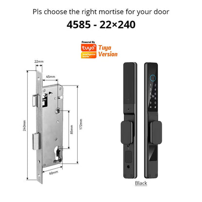 Smart Sliding Door Fingerprint Lock