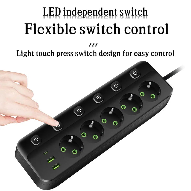 Smart Power Strip EU Plug