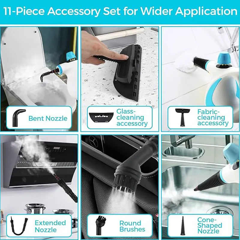 Handheld Steam Cleaner – Multi-Surface Cleaner for Sofa, Bathroom, Car &amp; Kitchen