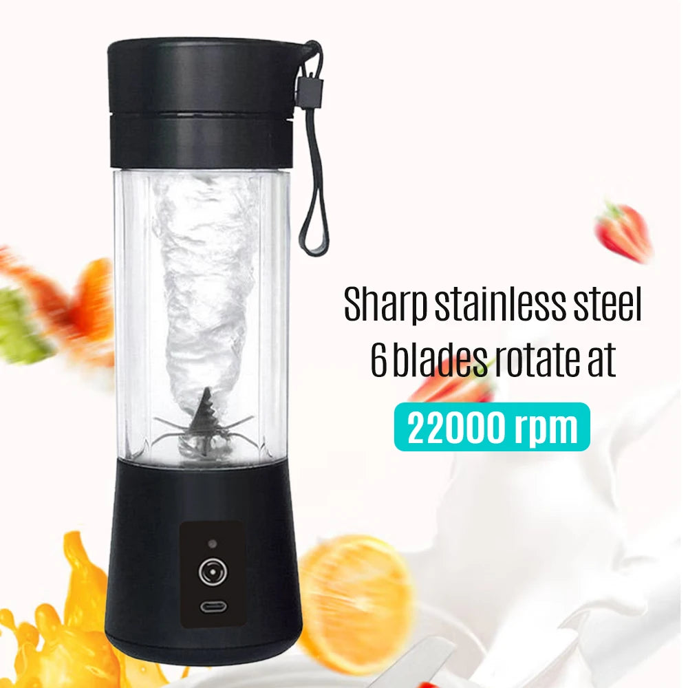 Mini Portable Blender for Smoothies Fresh Juice Fruit