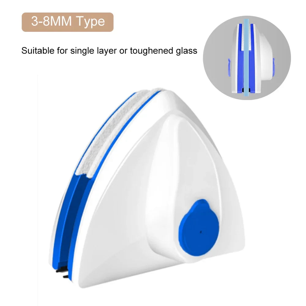 Magnetic Window Cleaner Double Glazing Magnetic Glass Balcony Window Cleaning Brush Automatic Double Side Wiper Surface Cleaner