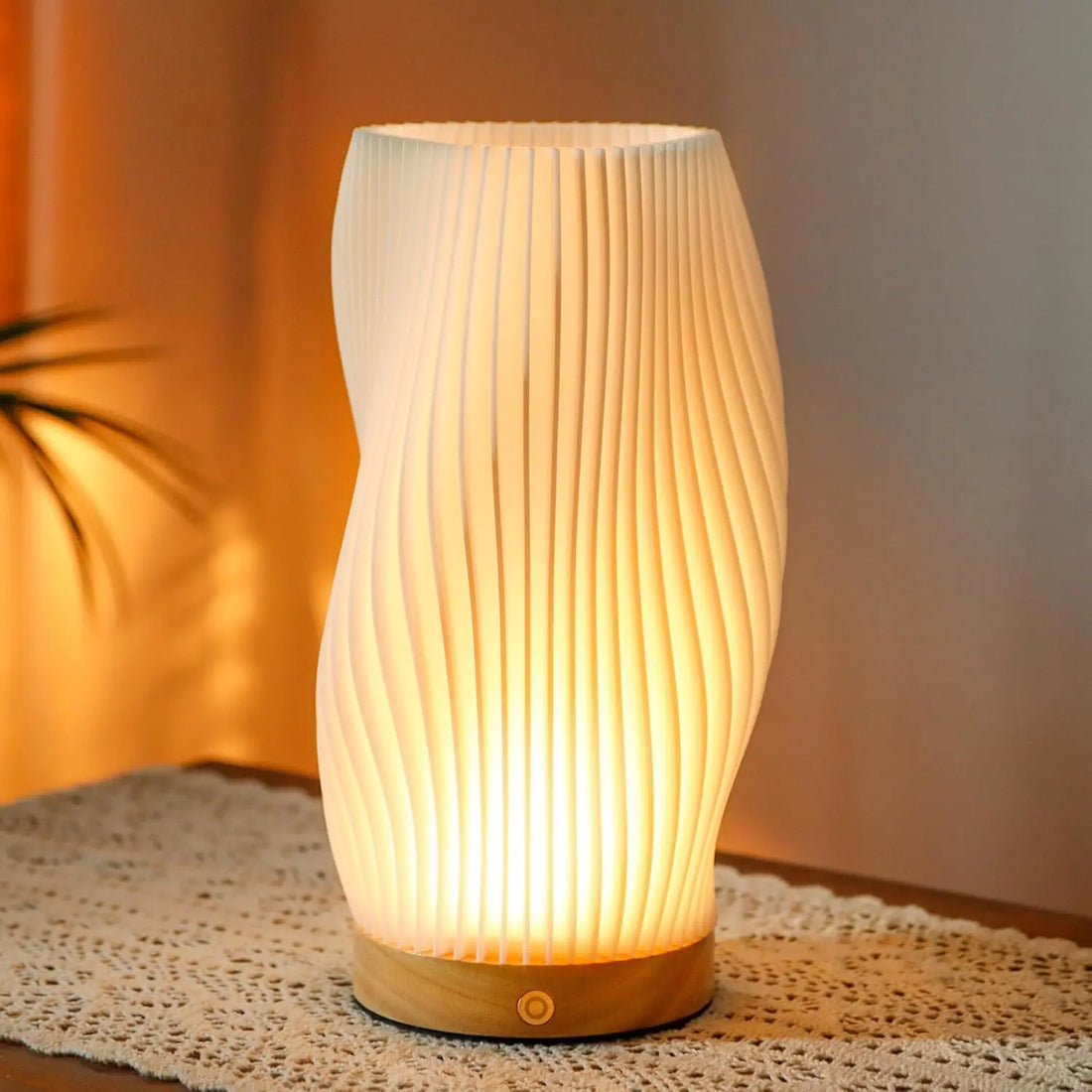 Vintage Boho Table Lamp – Cozy, Warm Lighting for Bedroom, Nightstands &amp; Desk