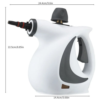 1050W Handheld Steam Cleaner – High Temp &amp; Pressure for Kitchen &amp; AC Cleaning"