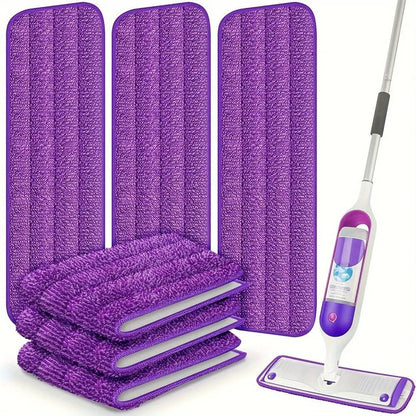 Magic Floor Cleaning Sweeper – 360° Rotation Flat Mop with Microfiber Pads"