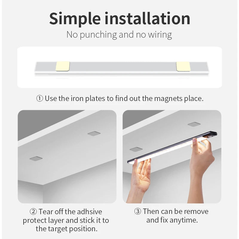 Wireless Motion Sensor LED Night Light