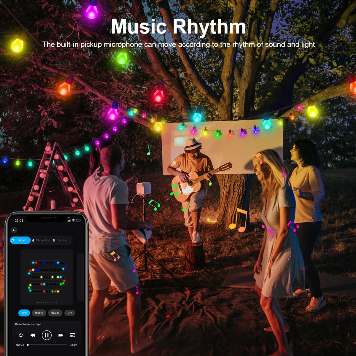 Smart WIFI and Bluetooth G40 LED Bulb