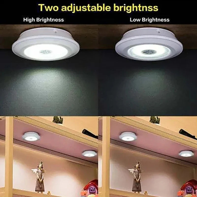 Smart Wireless Remote Control Night Light Decorative Kitchen Closet Staircase Aisle Bathroom Lighting Mini LED Lights