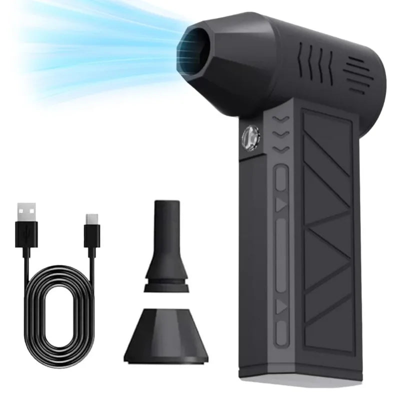130,000RPM Turbo Jet Blower – Powerful Air Duster with Brushless Motor &amp; Turbo Fan"